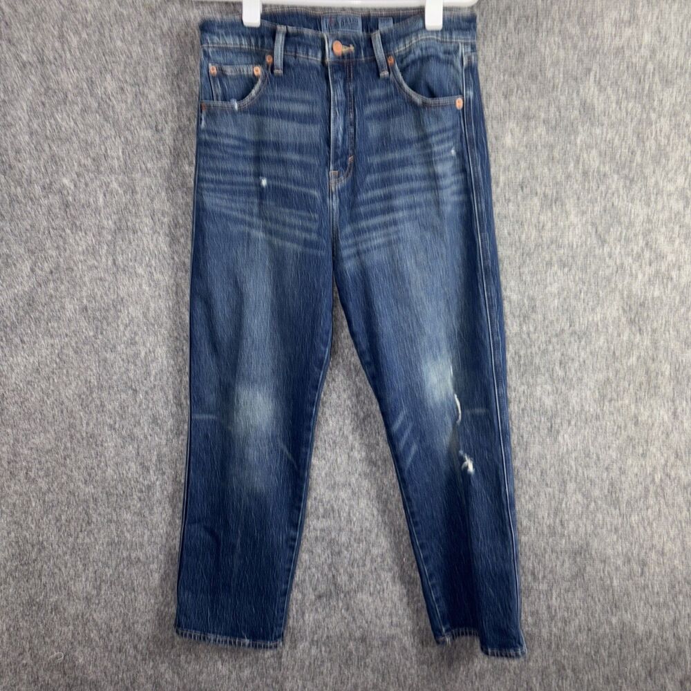 Lucky Brand Jeans Womens Size 12 / 31 Blue Authentic Straight Crop